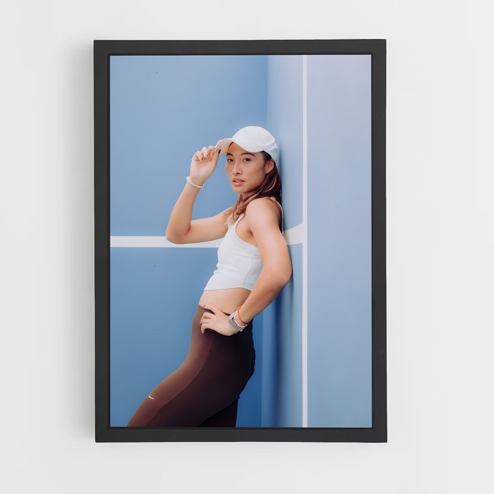 Poster Mur de Secrets – affiche Tennis (vue 2)